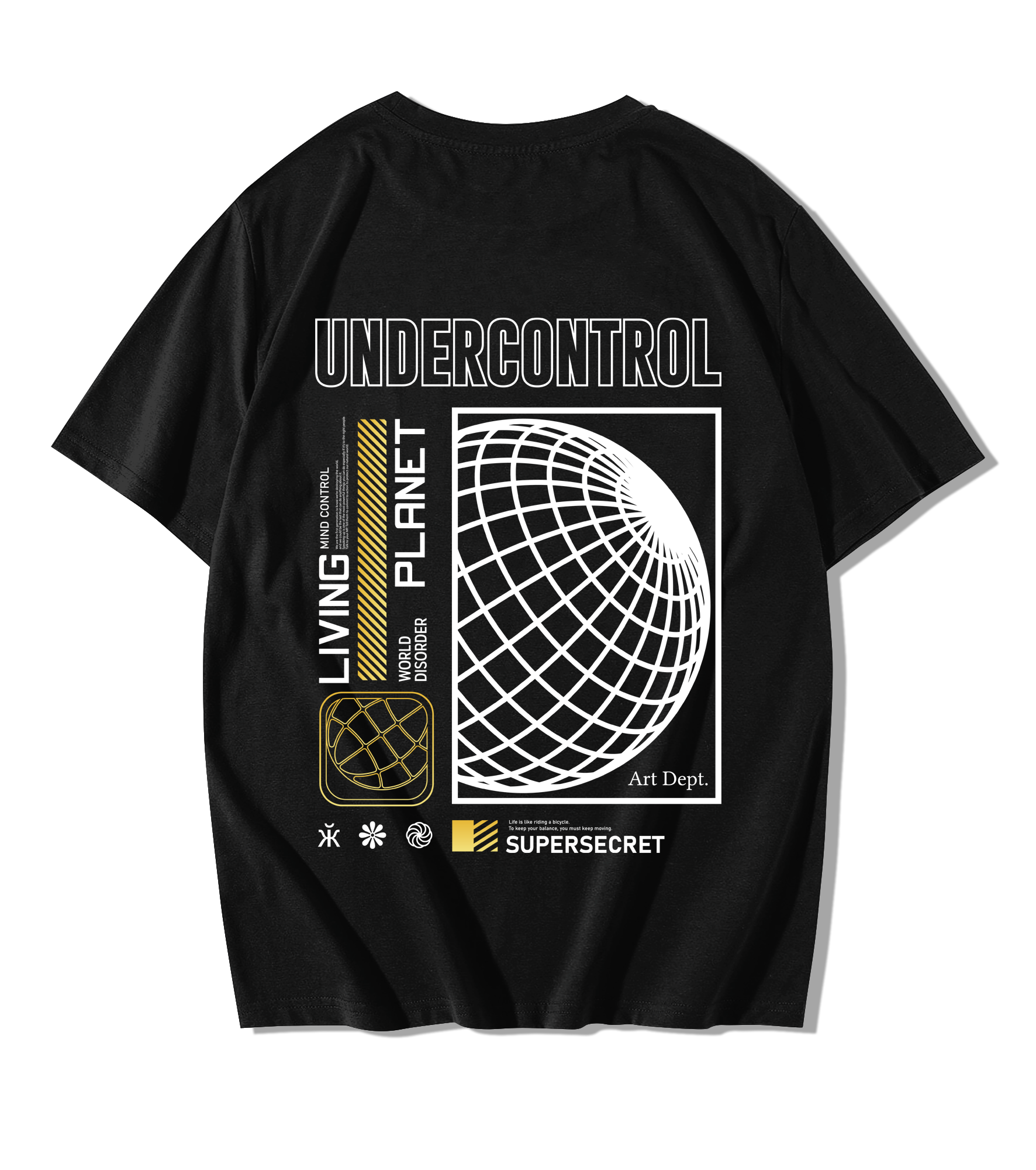 Undercontrol Oversize T-Shirt – Black Edition