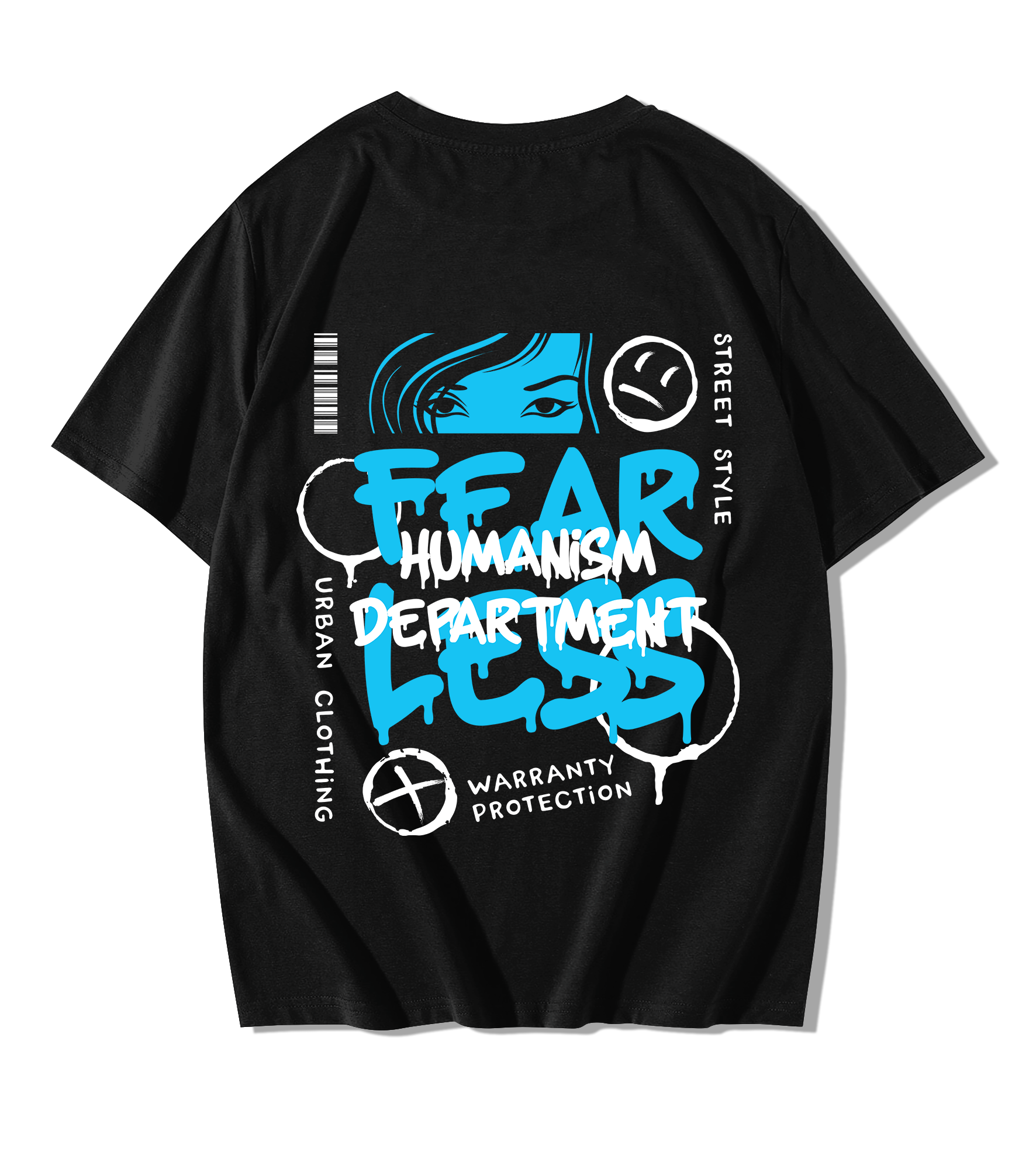 Fearless Urban Style Oversize T-Shirt