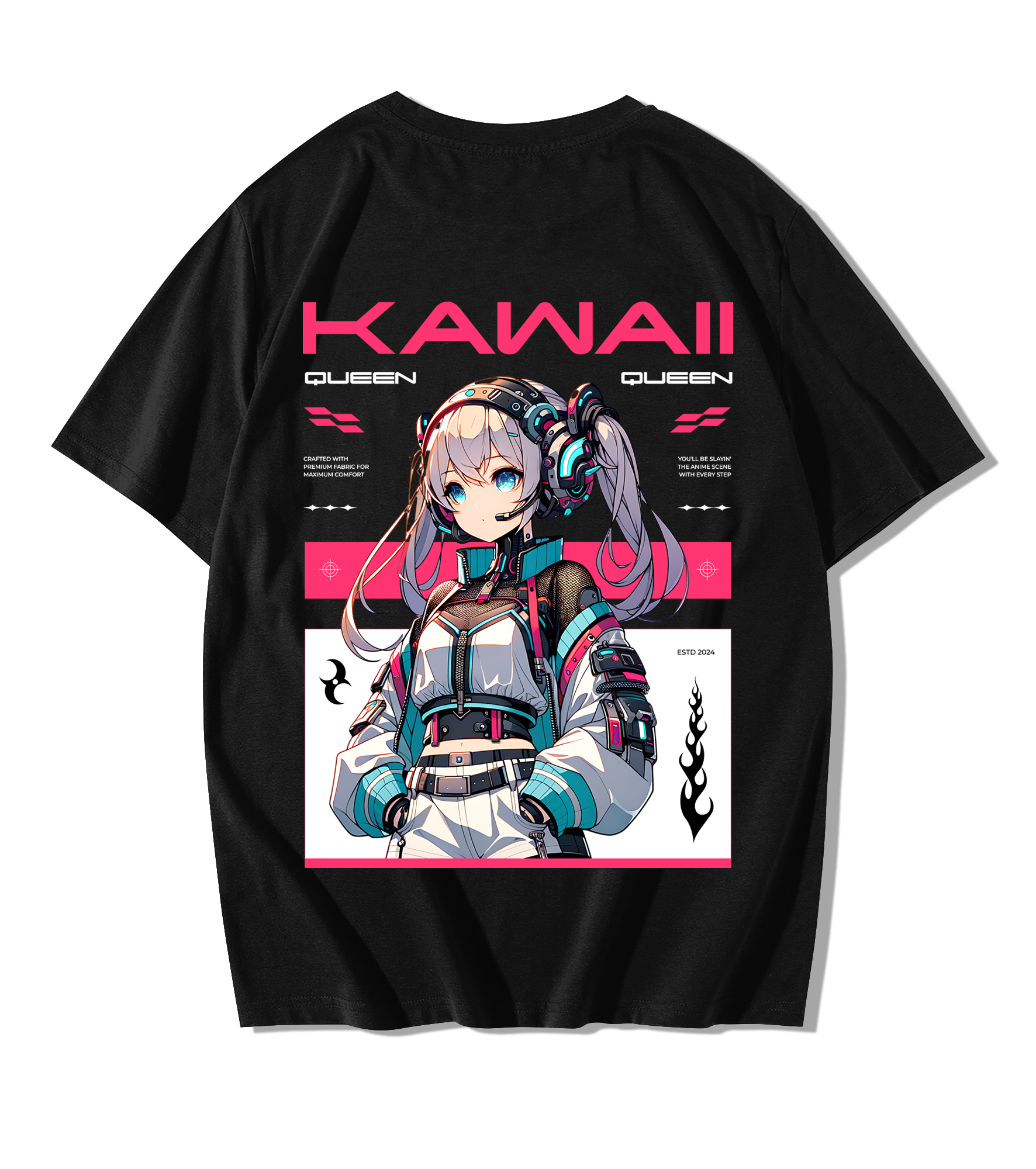 Kawaii Oversize Streetwear T-Shirt