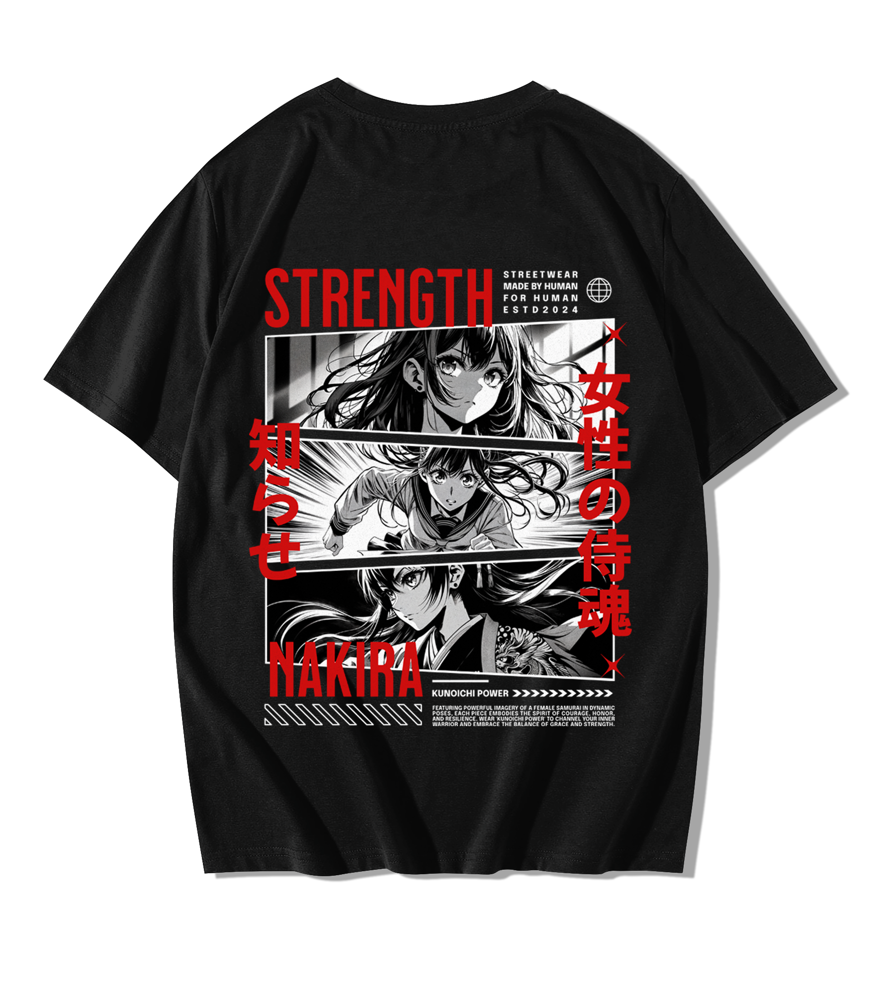 Nakira Oversize Streetwear T-Shirt