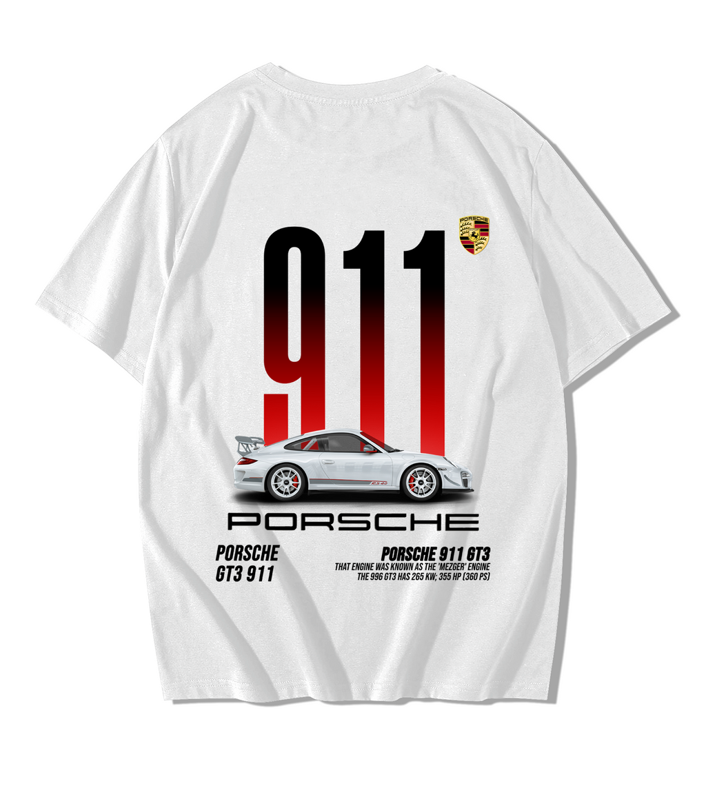 Porsche Oversize Streetwear T-Shirt