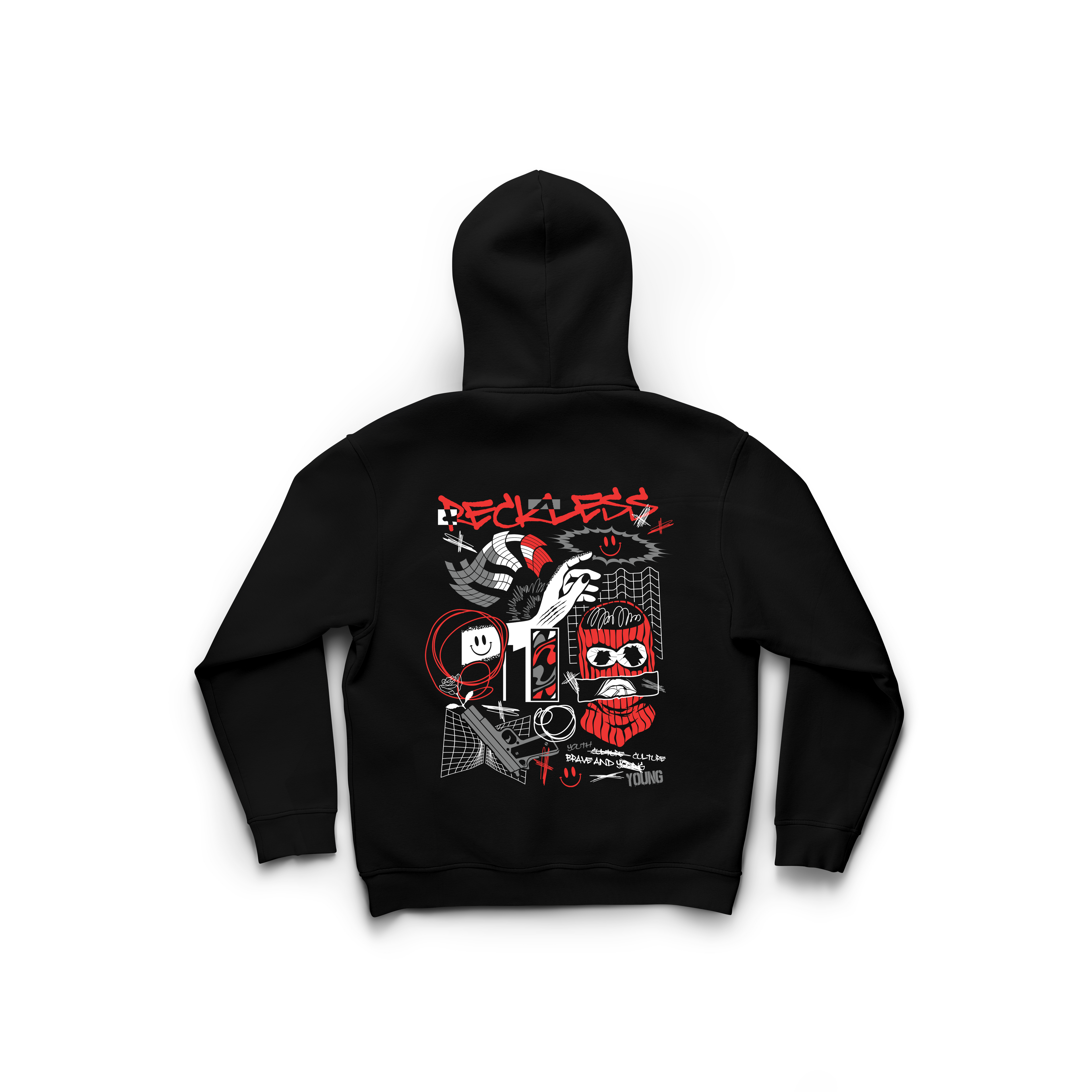 Reckless Premium Streetwear Hoodie