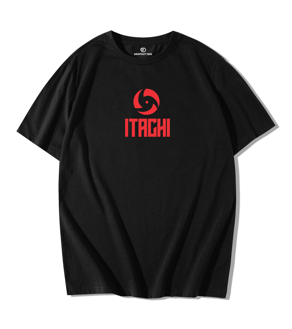 Uchiha Itachi Oversize T-Shirt – Black Edition