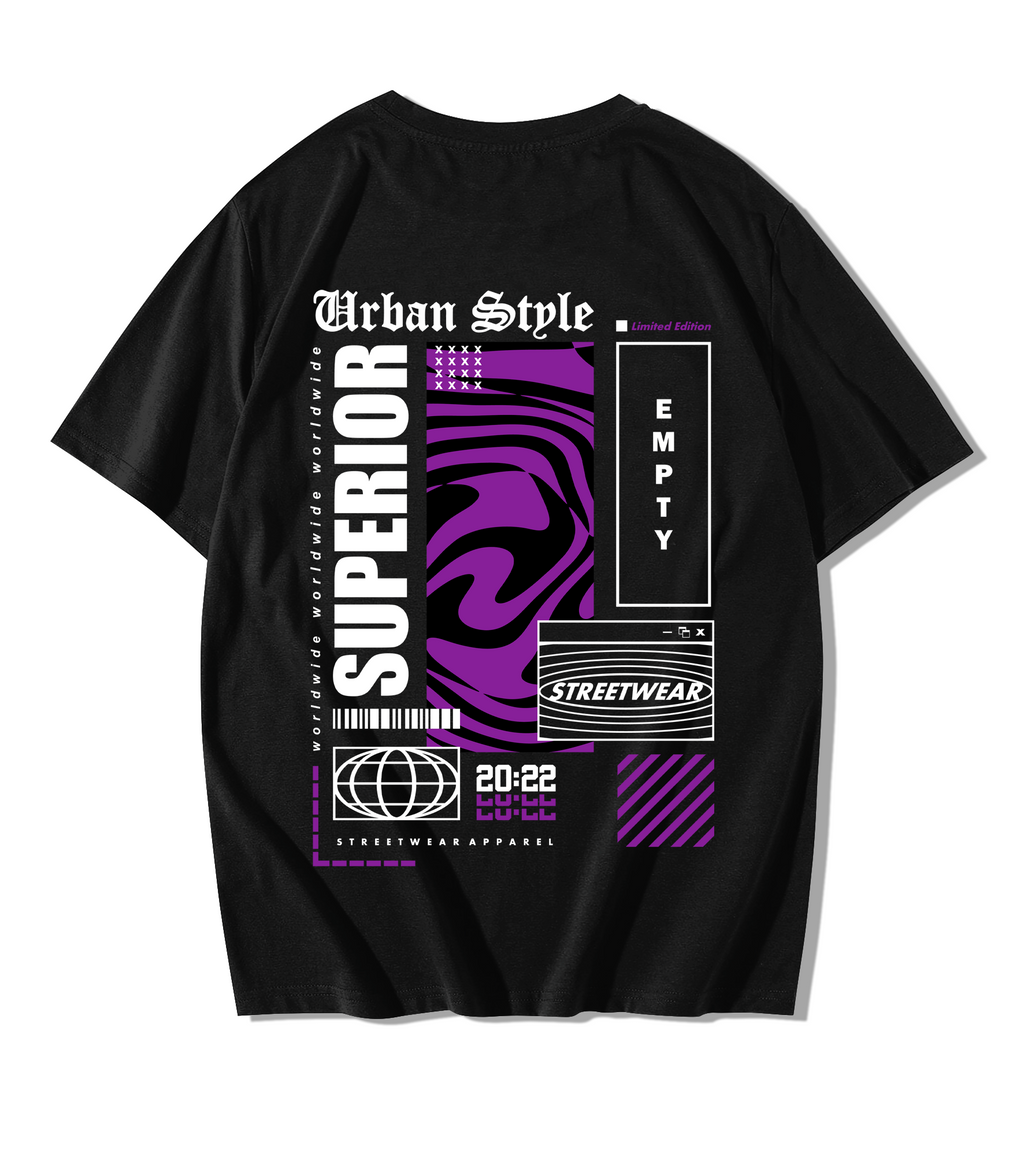 Urban Style Oversize Streetwear T-Shirt