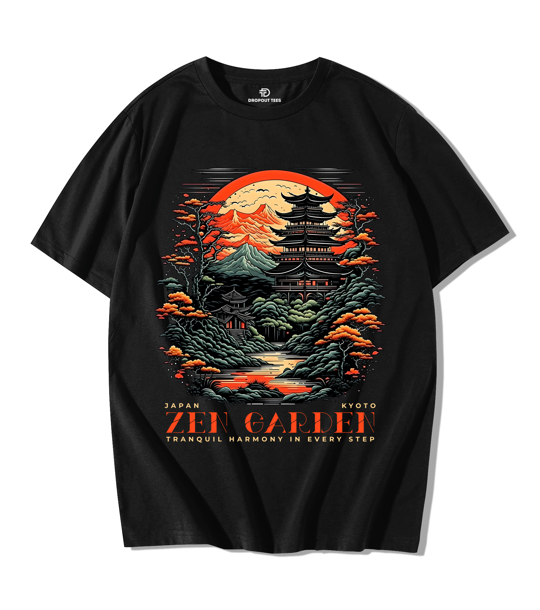 Zen Garden Oversize Streetwear T-Shirt