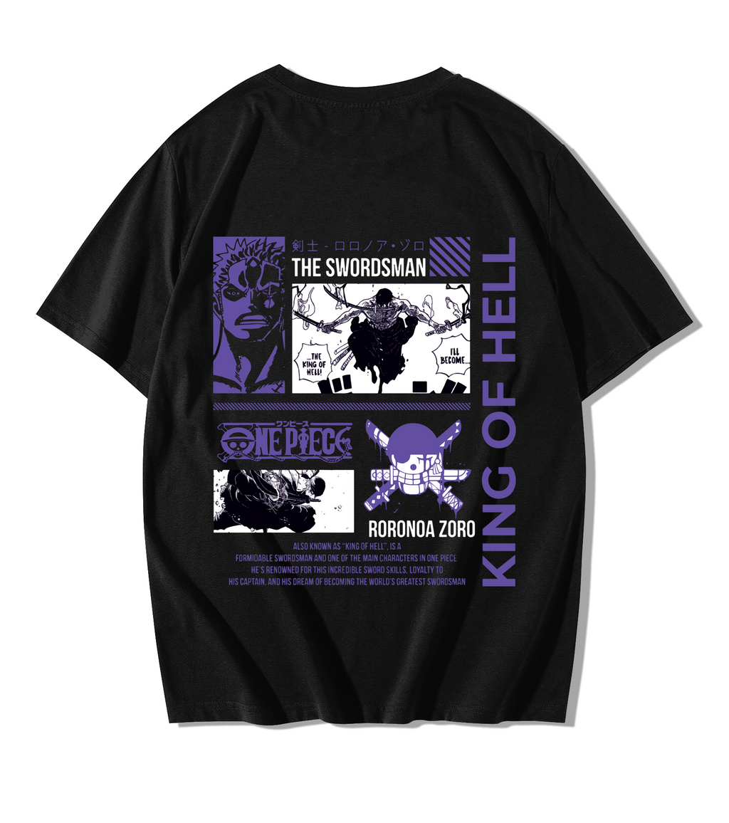Zoro Oversize T-Shirt – King of Hell Edition