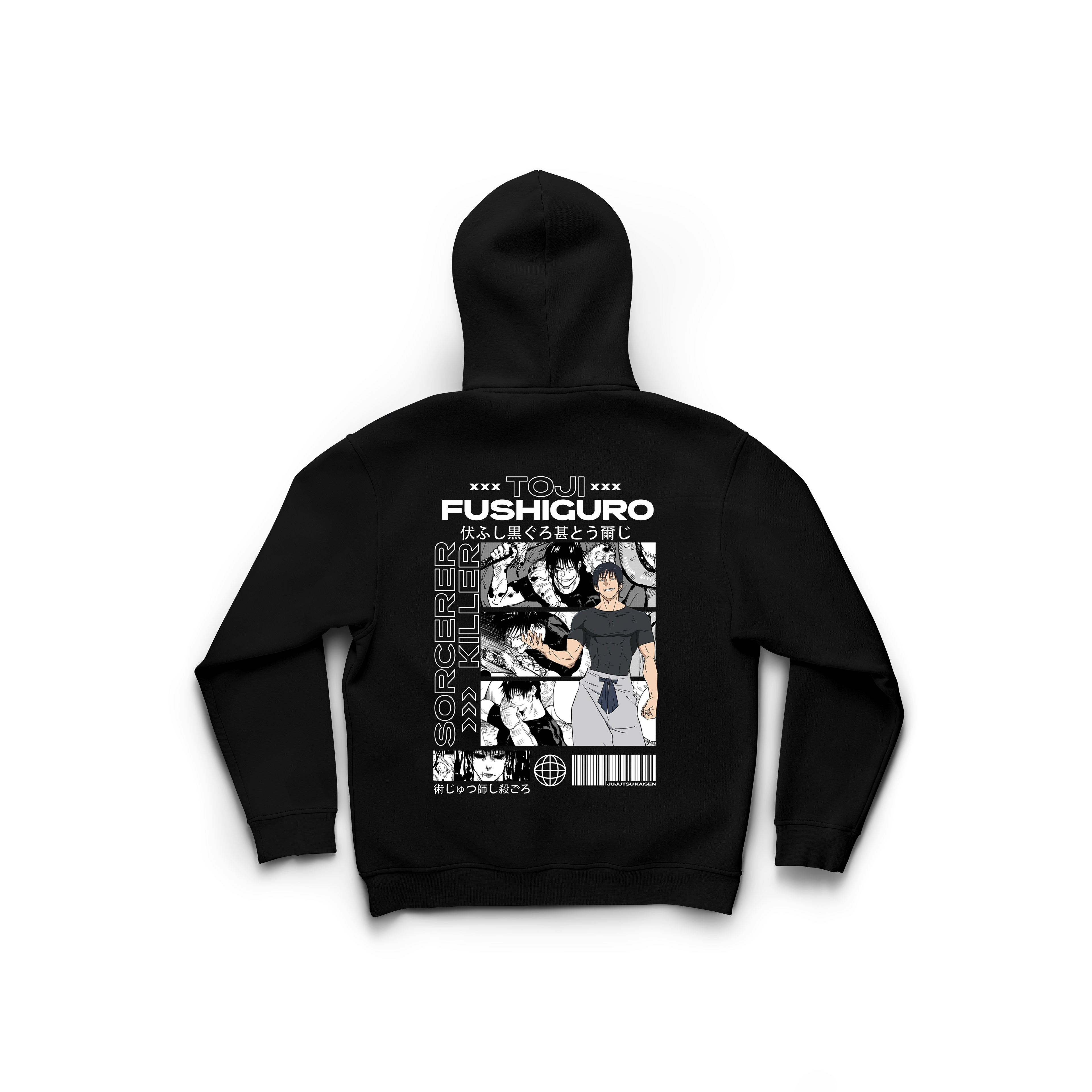 Toji Fushiguro Premium Anime Hoodie